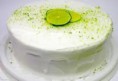 Bolo frio de limão.
